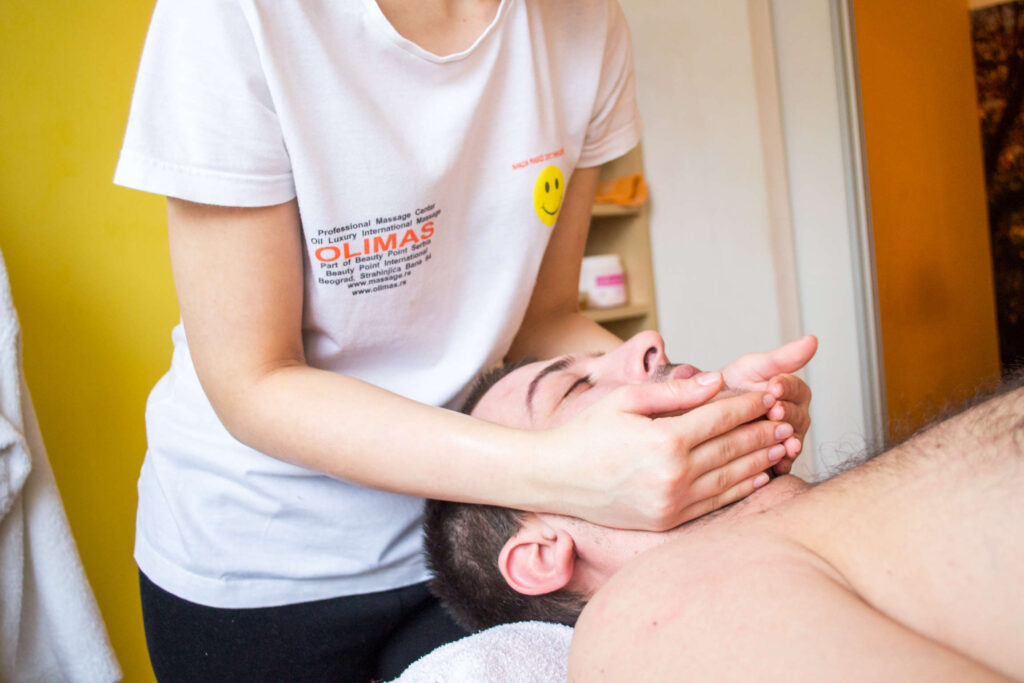 Anti-stress massage, Olimas salon Belgrade